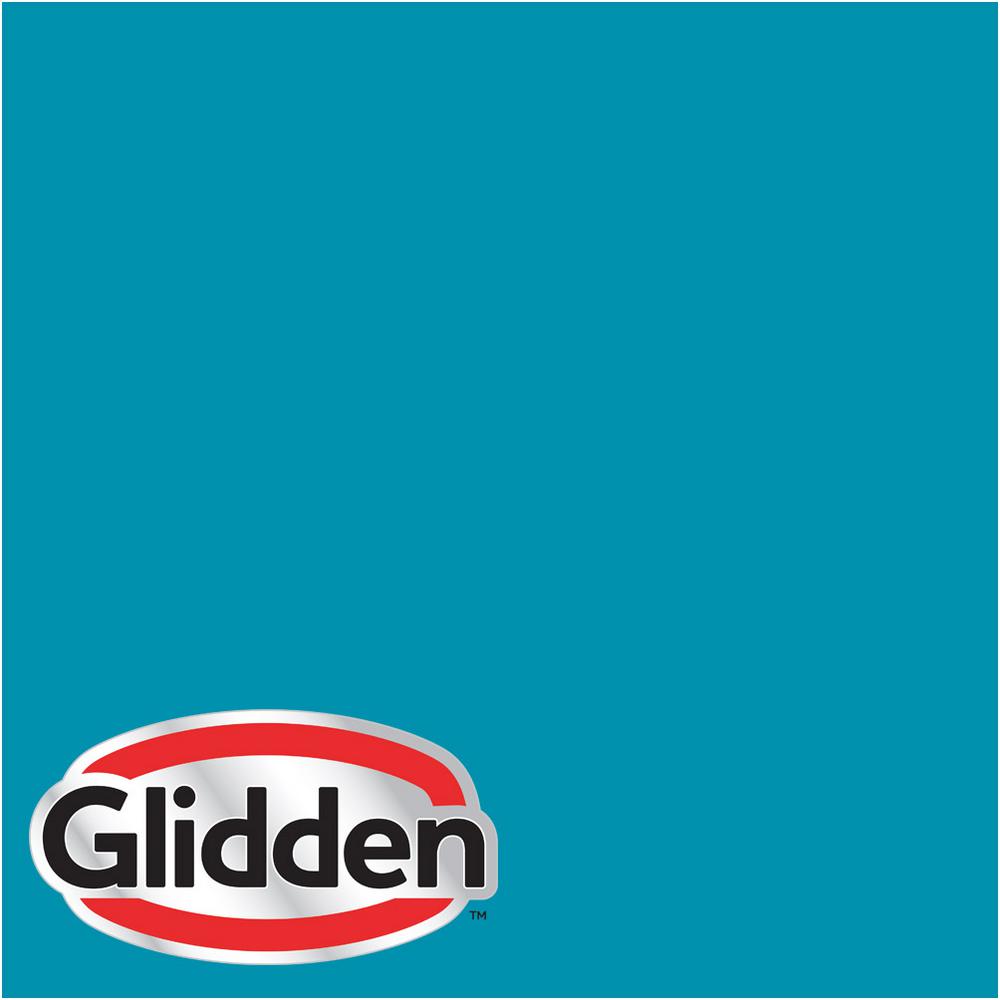 Glidden Premium 8 Oz Hdgb40 Caribbean Sea Flat Interior Paint Hdgb40 Caribbean Sea Flat Interior Paint Sample