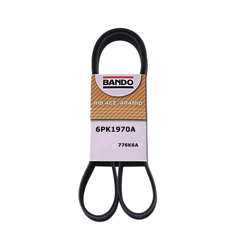 Bando Rib Ace Precision Engineered VRibbed Belt Alternator, Water