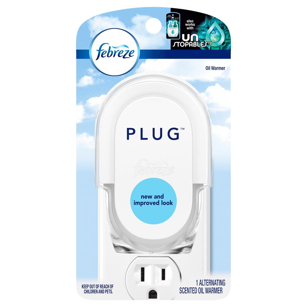 Plug into any outlet to remove underlying smells for 30 days