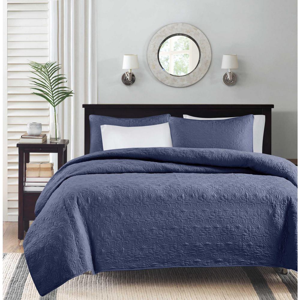 california king bedspread gray