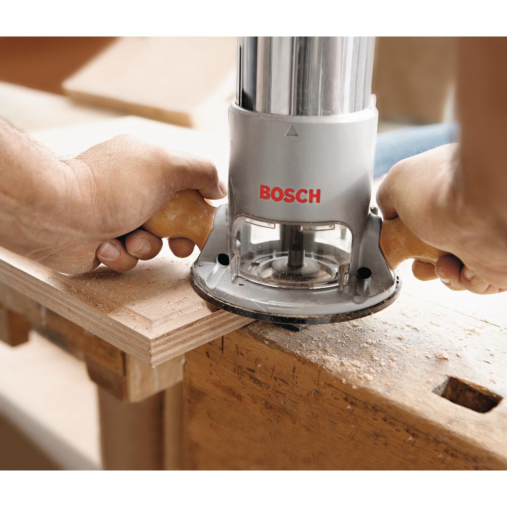 Bosch 1617EVSPK 12 Amp 2-1//4-Horsepower Plunge and Fixed Base Variable Speed Router Kit with 1//4-Inch and 1//2-Inch Collets