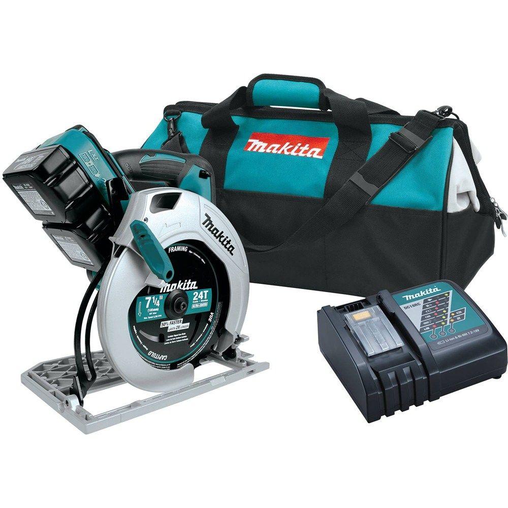 Makita 18Volt LXT LithiumIon Brushless 61/2 in. Cordless Circular