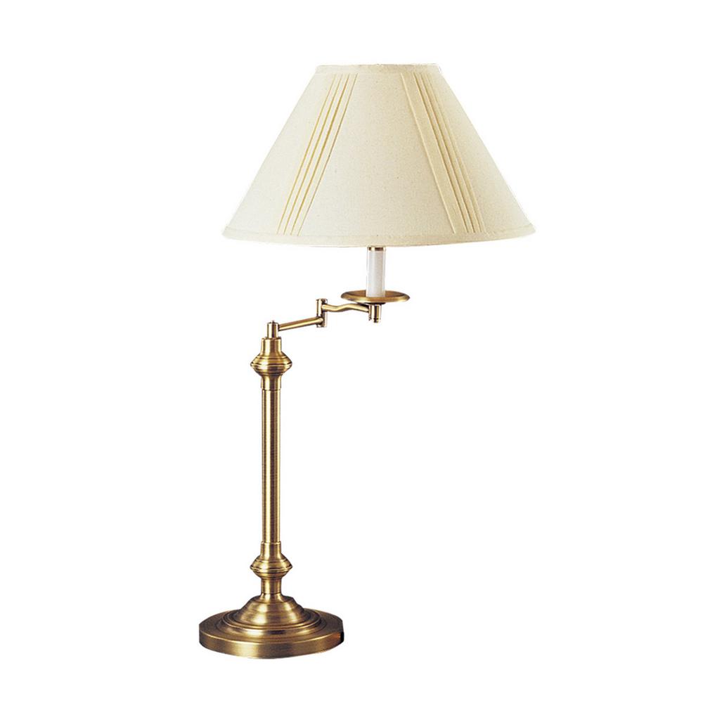 Antique Brass Cal Lighting Table Lamps Bo 342 Ab 64 1000 