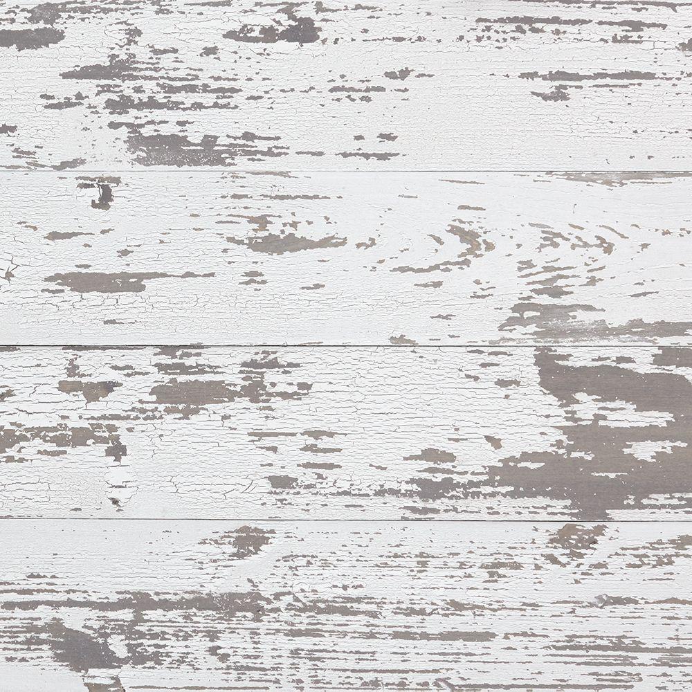 Timeline Wood 11 32 In X 5 47 Distressed White Timeline Wood 11 32 In X 5 47 Distressed White Panels 6 Pack 00955 The Home Depot