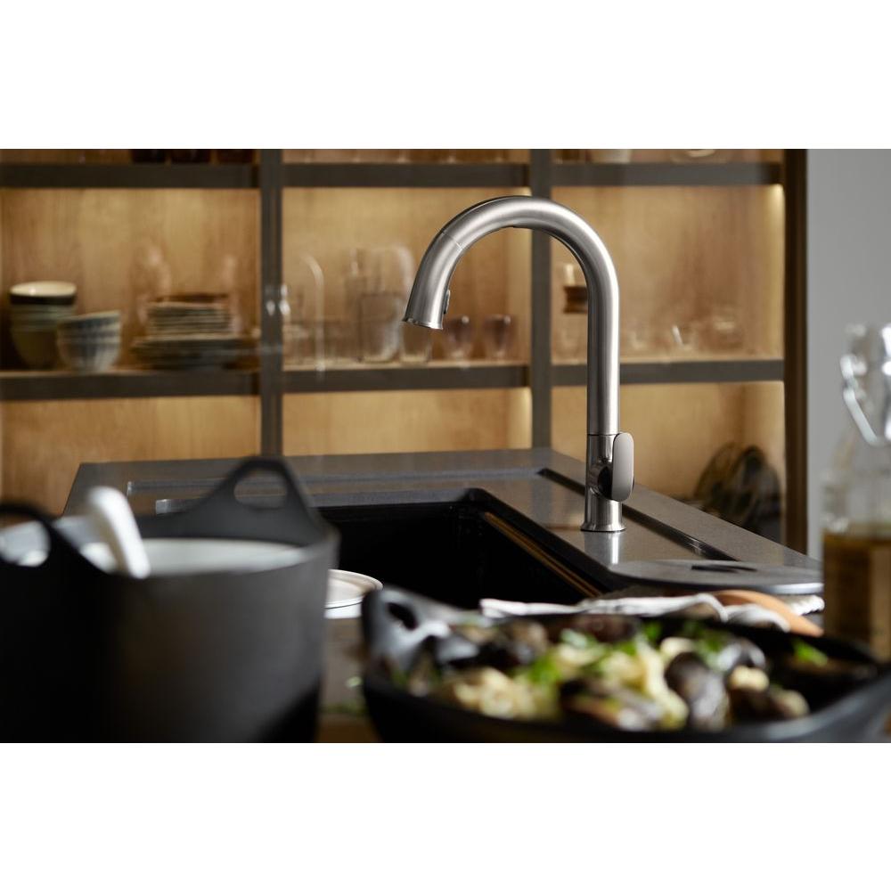 Kohler Sensate Single Handle Touchless Pull Down Sprayer Kitchen