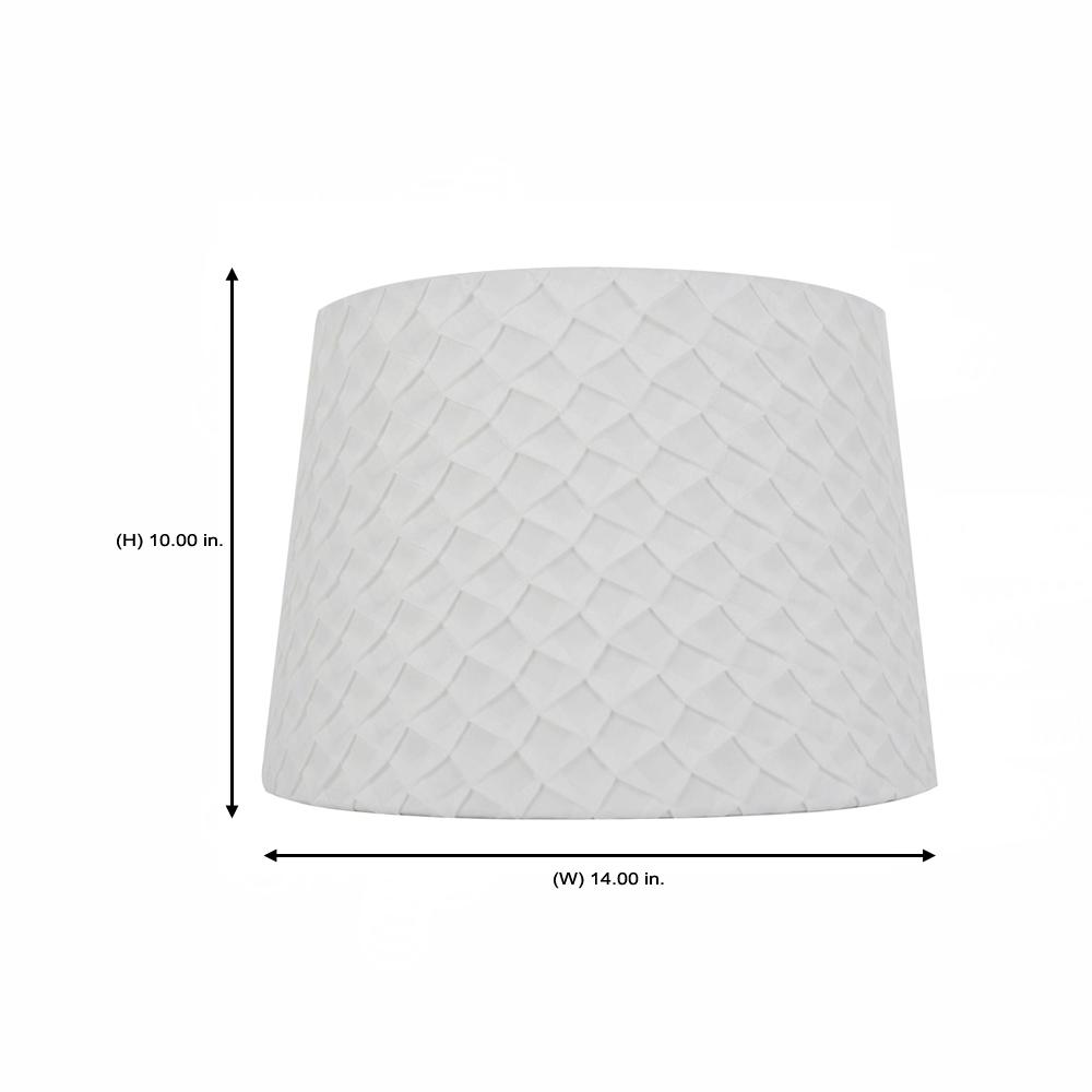 white uno lamp shade