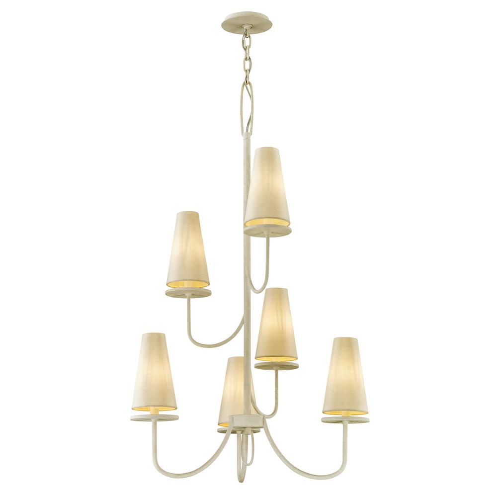White Hardwired Sputnik Chandeliers Lighting The Home Depot
