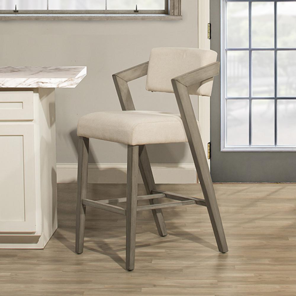 Hilale Furniture Snyder Aged Gray Non Swivel Counter Stool 4708 Hilale Furniture Snyder Aged Gray Non Swivel Counter Stool