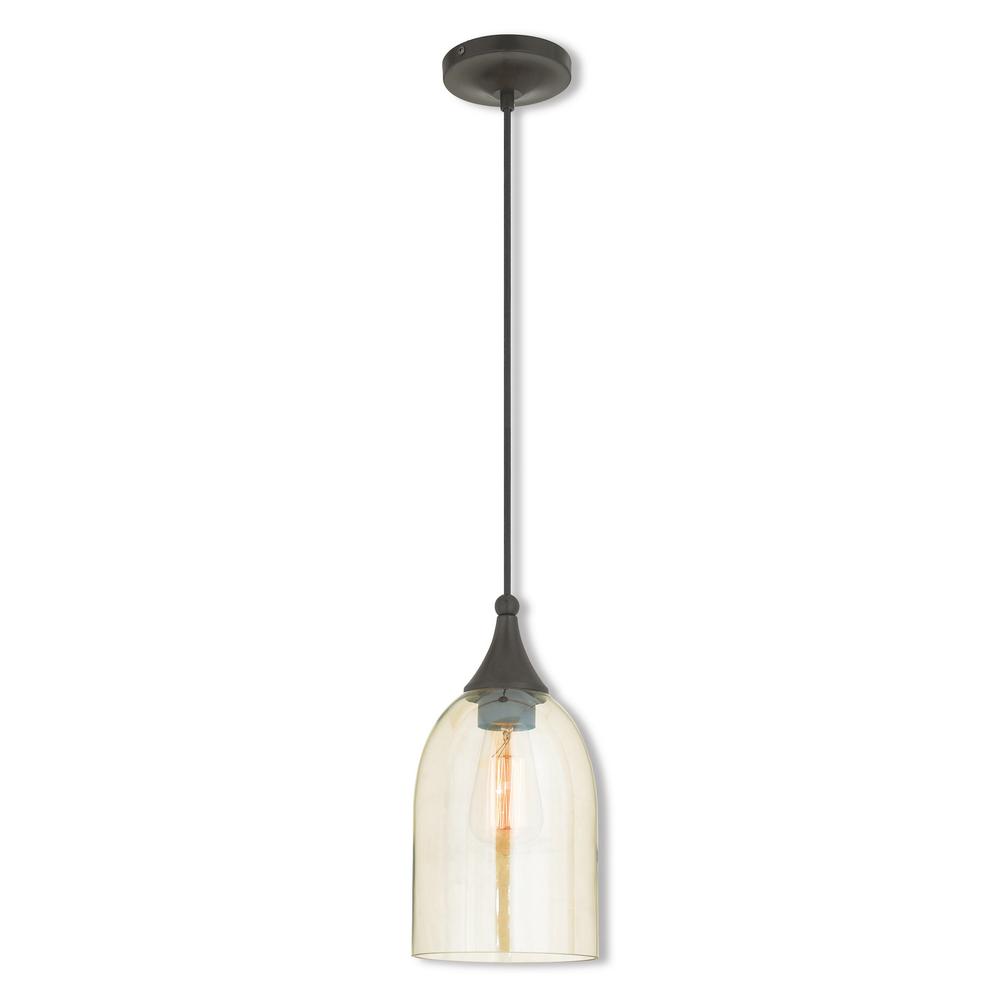 Livex Lighting Art Gl 1 Light English Bronze Mini Pendant Livex Lighting Art Gl 1 Light English Bronze Mini Pendant
