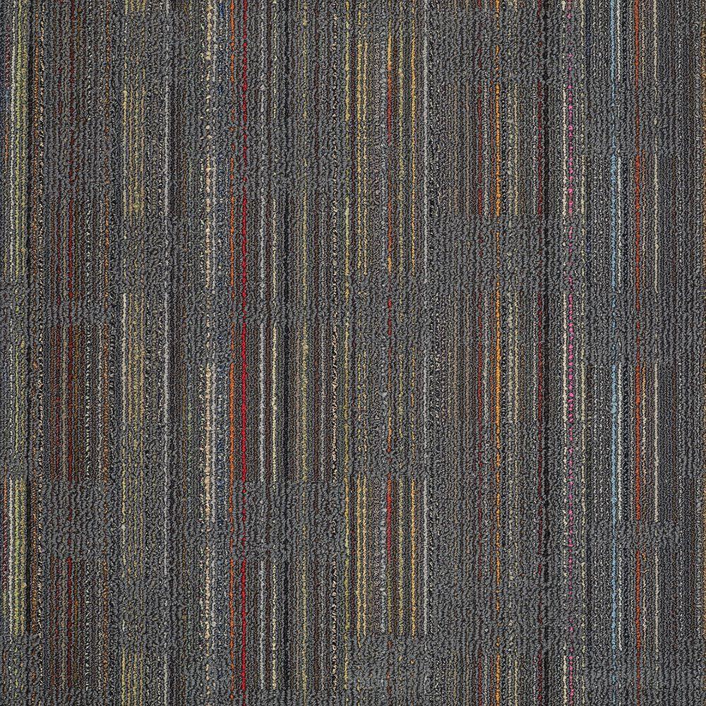 Invision Designer Cool Gray Loop 24 in. x 24 in. Modular ...