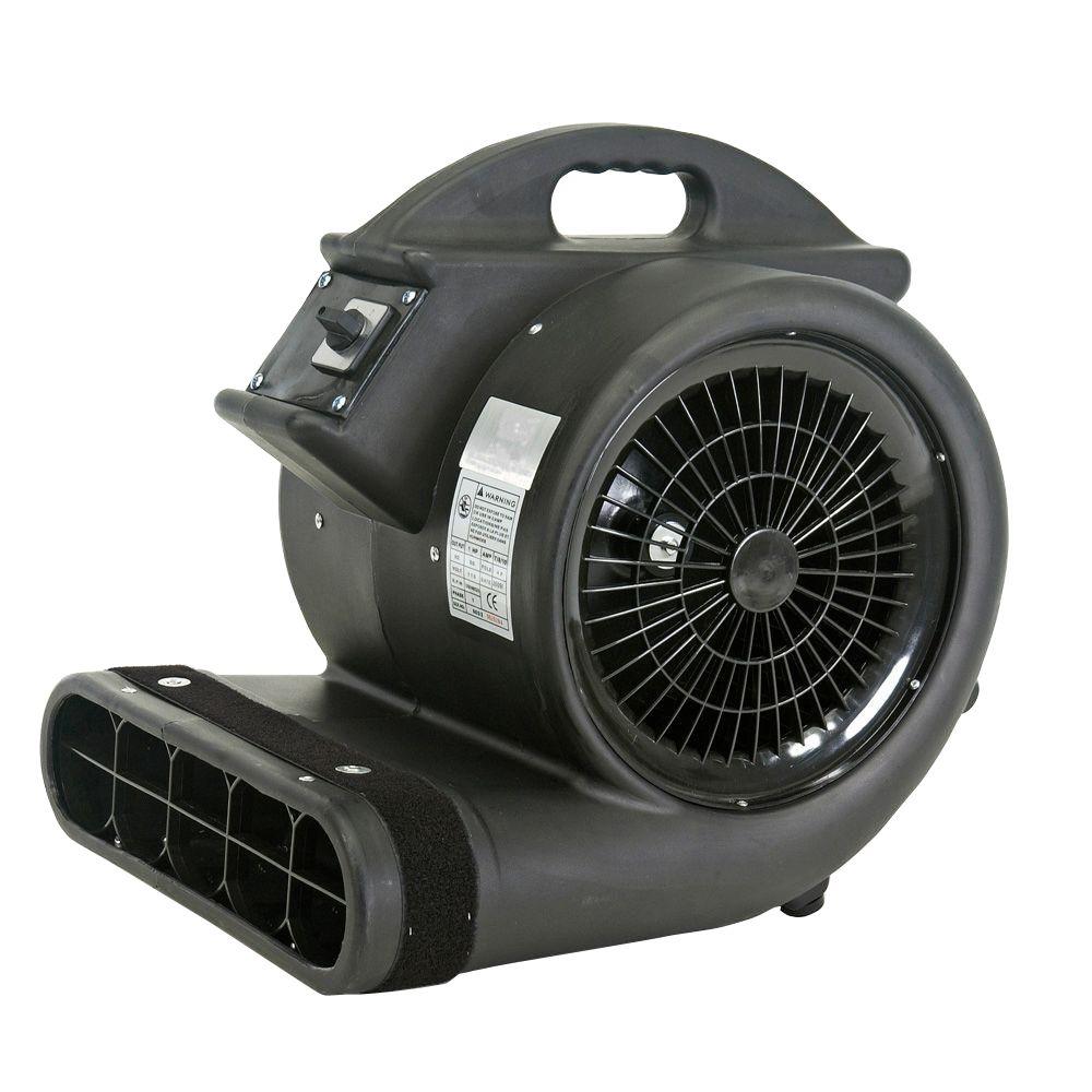 Black Thermoplastic Blower Fans Floor Fans The Home Depot