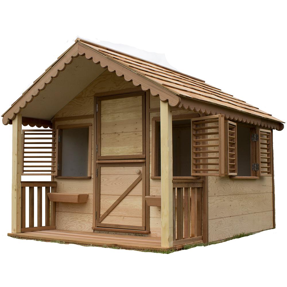 wooden playhouse for 8 year old