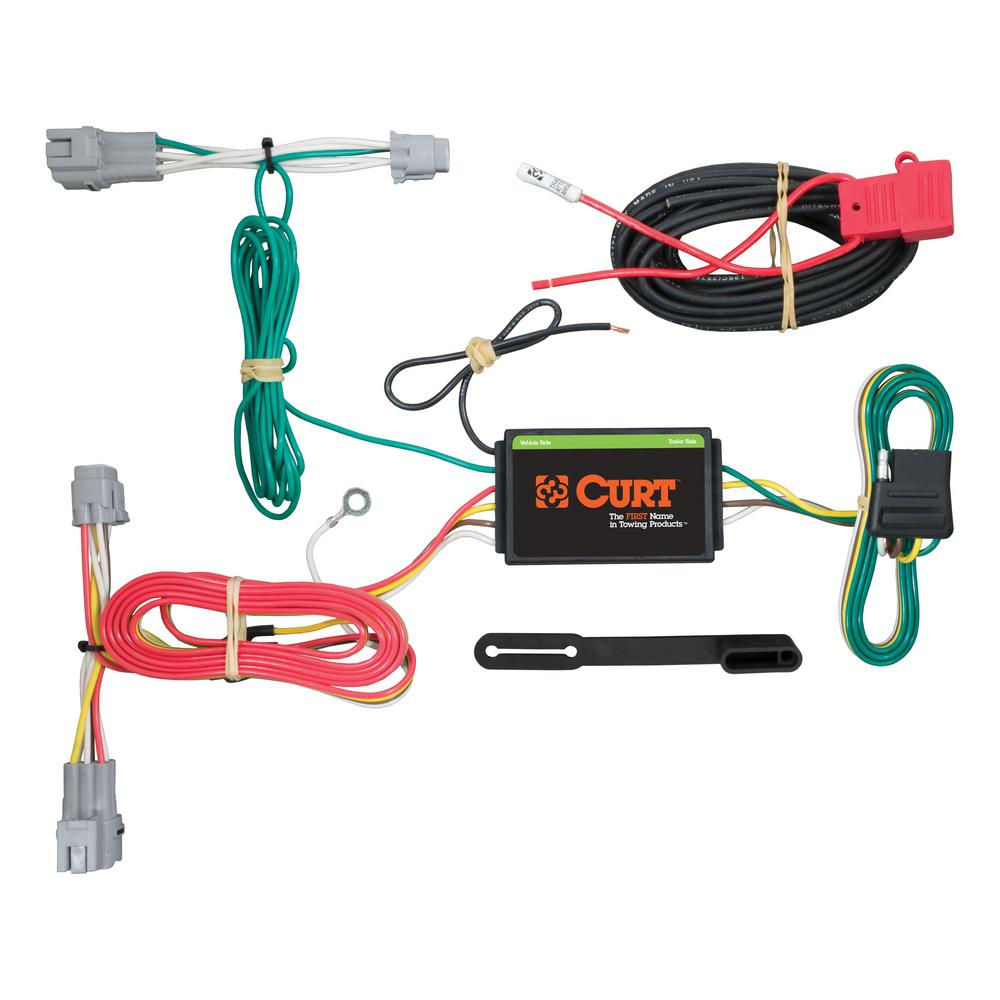 CURT Custom Wiring Harness (4Way Flat Output)56243 The Home Depot