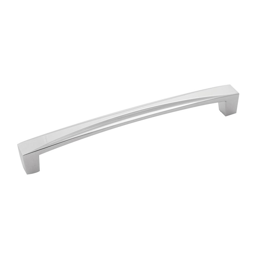 Hickory Hardware Crest Collection 6 1 4 In 160 Mm Chrome Finish