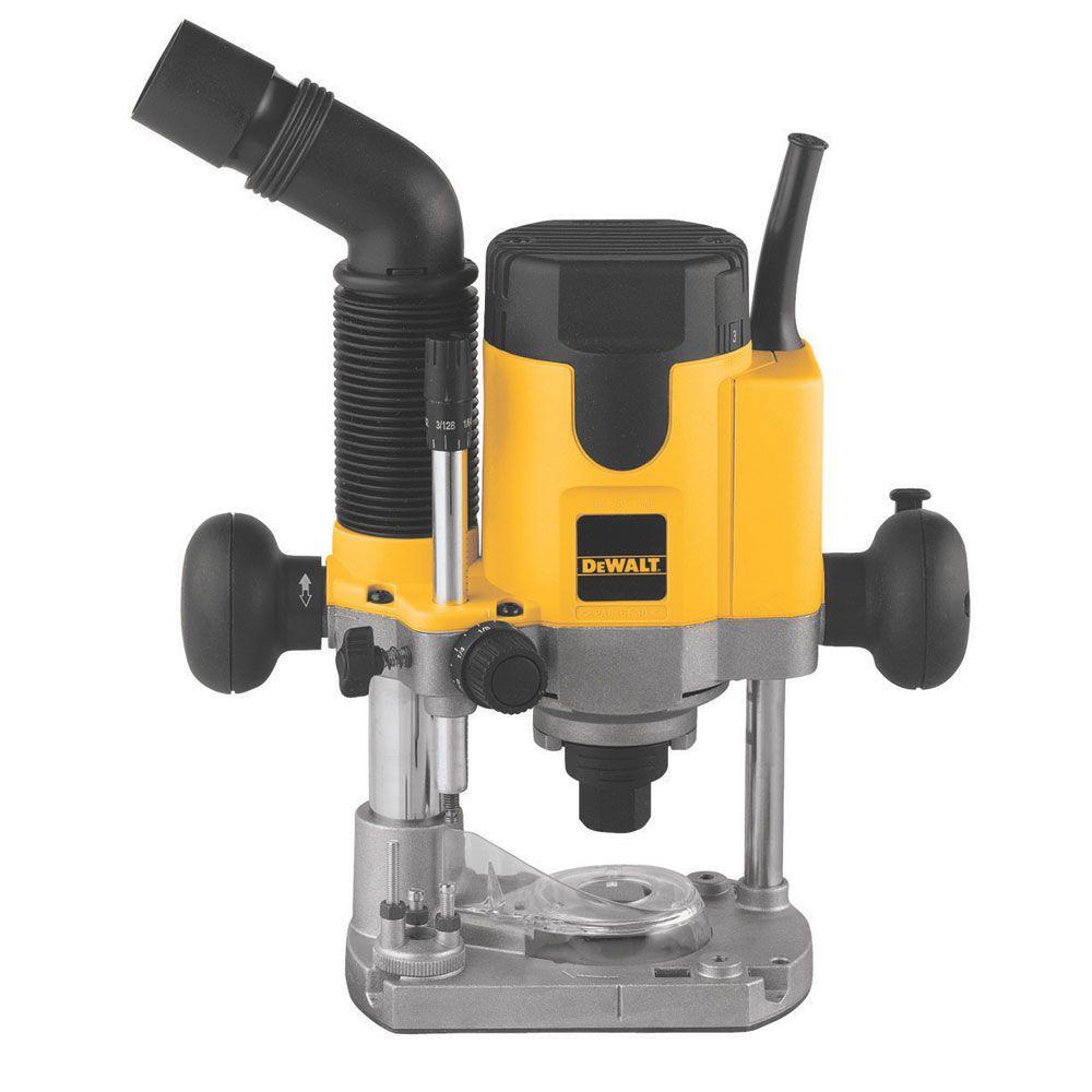 DEWALT 3 HP EVS Plunge Router-DW625 - The Home Depot