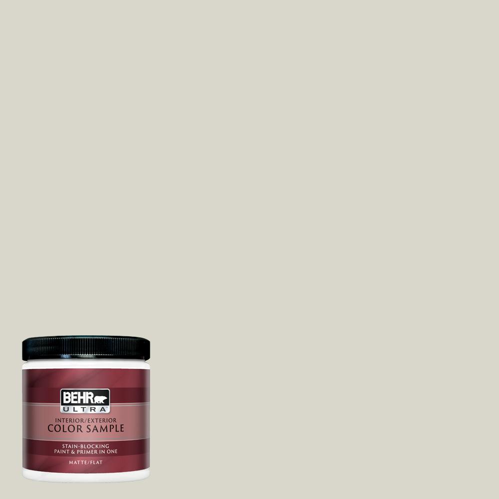 Behr Ultra 8 Oz Ul200 9 Silver Moon Matte Interior Exterior