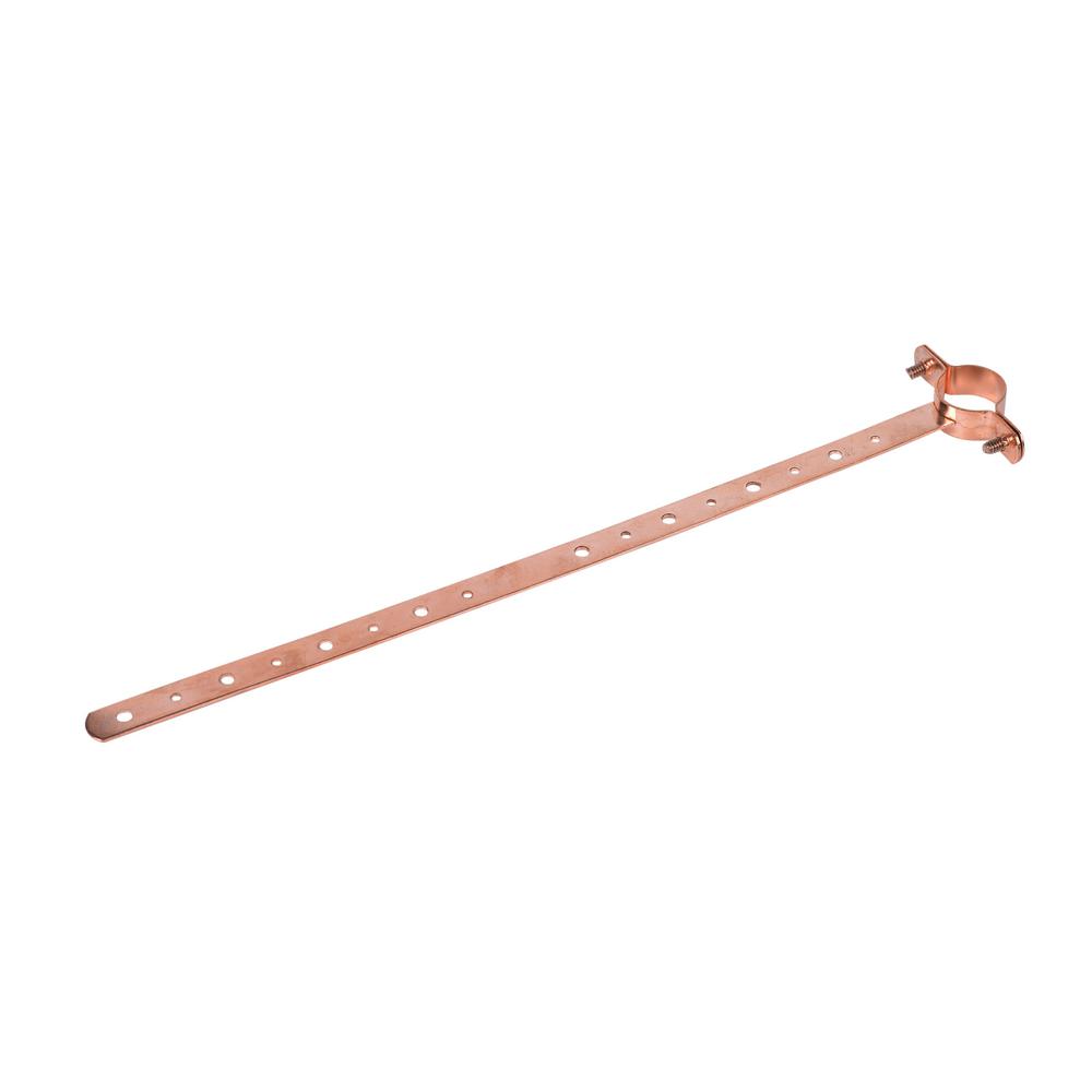 Oatey 3/4 in. x 12 in. Milford Tubing Hanger33507 The Home Depot