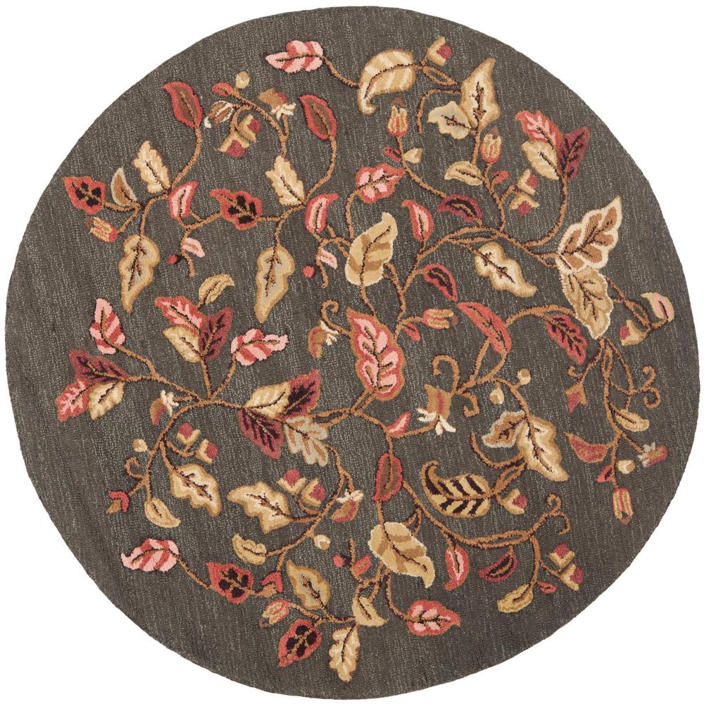 Safavieh Martha Stewart Francesca Black 6 Ft X Round Area Rug