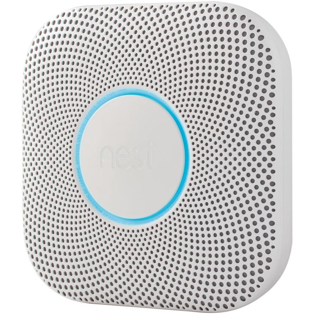 Nest Smoke/Carbon Monoxide Detector Protect Wired Smart Home App WiFi