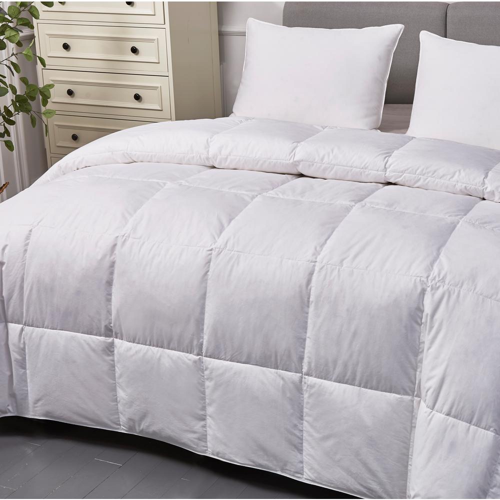 Blue Ridge Hungarian Extra Warmth White Queen Down Comforter