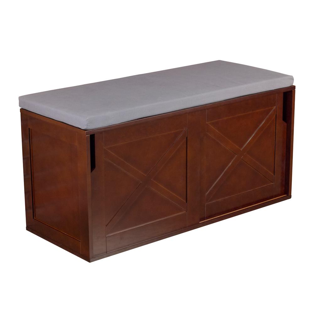 Mission Shoe Storage Benches Shoe Storage The Home Depot