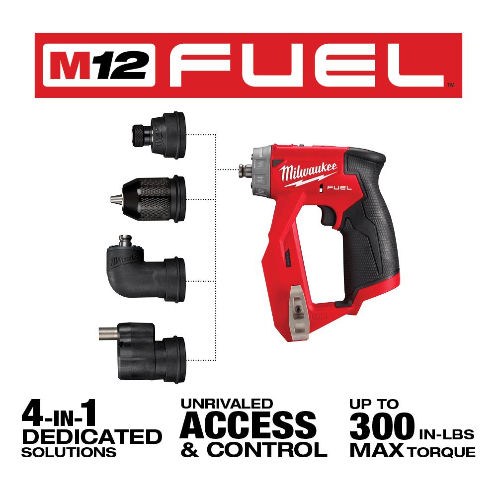 MILWAUKEE M12 Fuel 12V 3/8" Cordless Installation Driver Drill Kit | Home Hardware