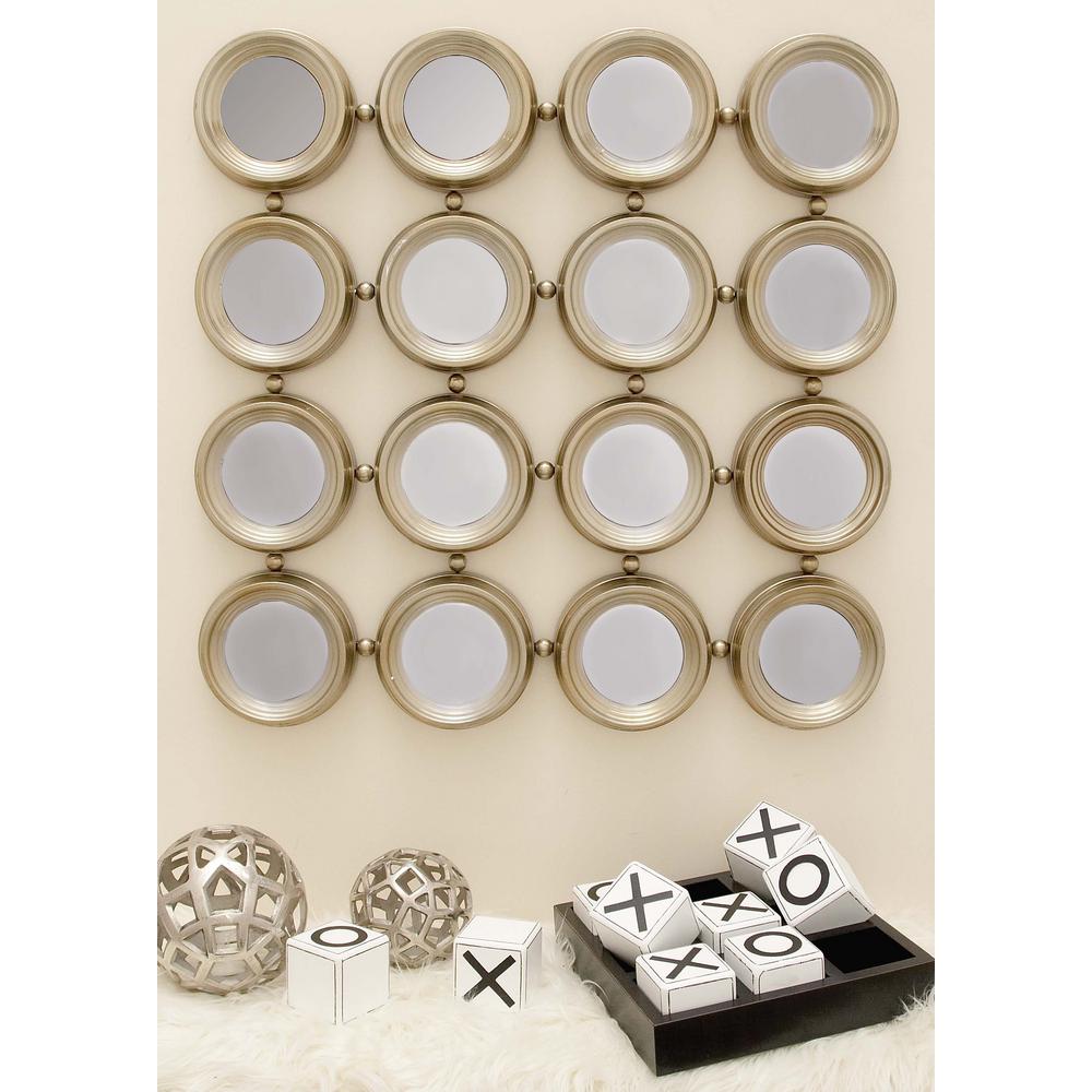 36 In Fisheye Mirrors Abstract Wall Art