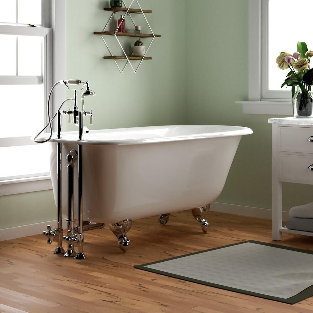 cast iron clawfoot bathtubs