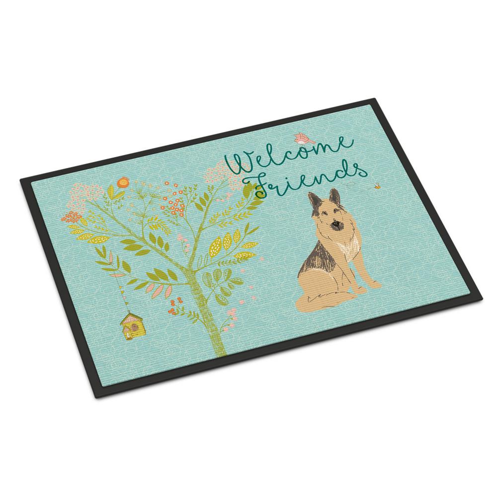 Multicolor Carolines Treasures 7357MAT Yorkie Taking a Nap Indoor or Outdoor Mat 18 x 27
