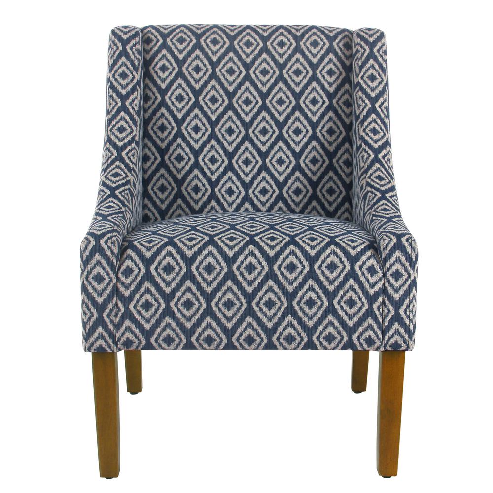 Blue Homepop Accent Chairs K6908 F2264 64 1000 