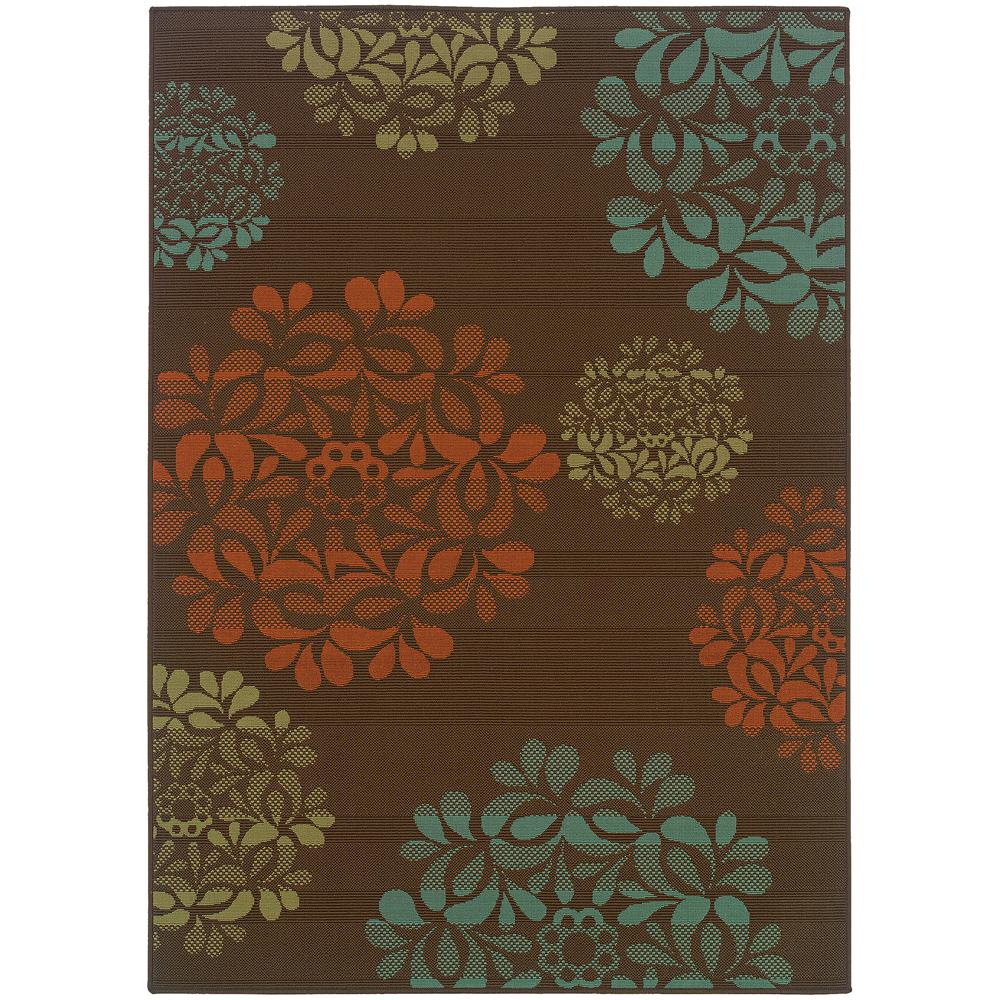 Home Decorators Collection Hilo Brown 7 Ft X 10 Ft Indoor