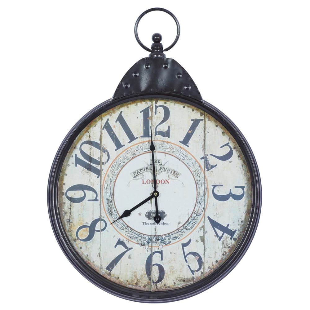 Bicycle Wheel Wall Clock FirsTime /& Co Iron 20