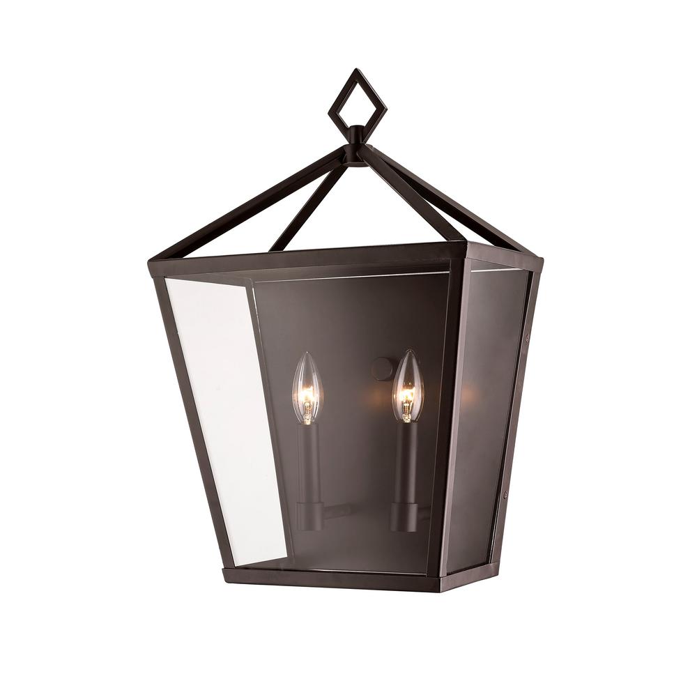 Millennium Lighting 2 Light 20 In Tall Powder Coated Bronze Millennium Lighting 2 Light 20 In Tall