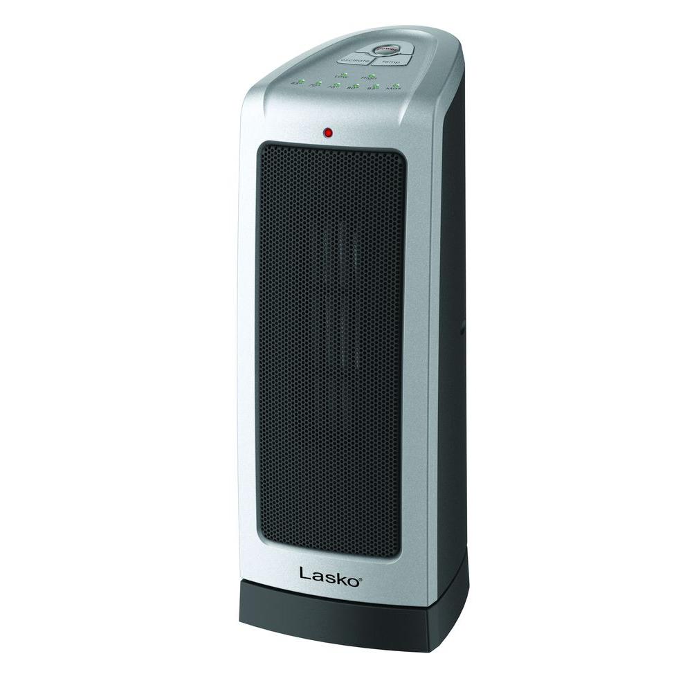 Ceramic Tower Heater 1500 Watt Lasko Oscillating Electric ...