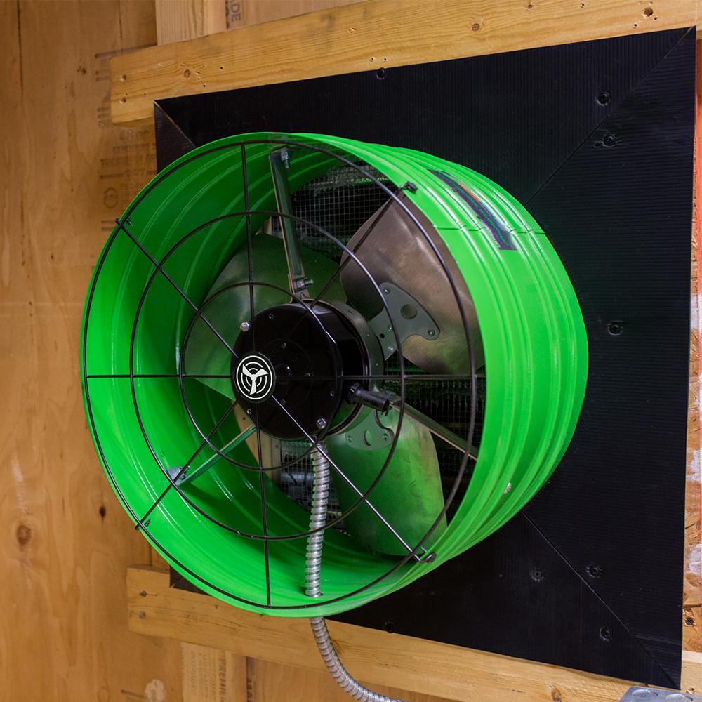 Quietcool Smart 2830 Cfm Power Gable Mount Attic Fan