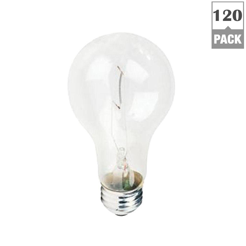 Philips 116-Watt A21 Incandescent 130-Volt Clear Traffic Signal Light ...