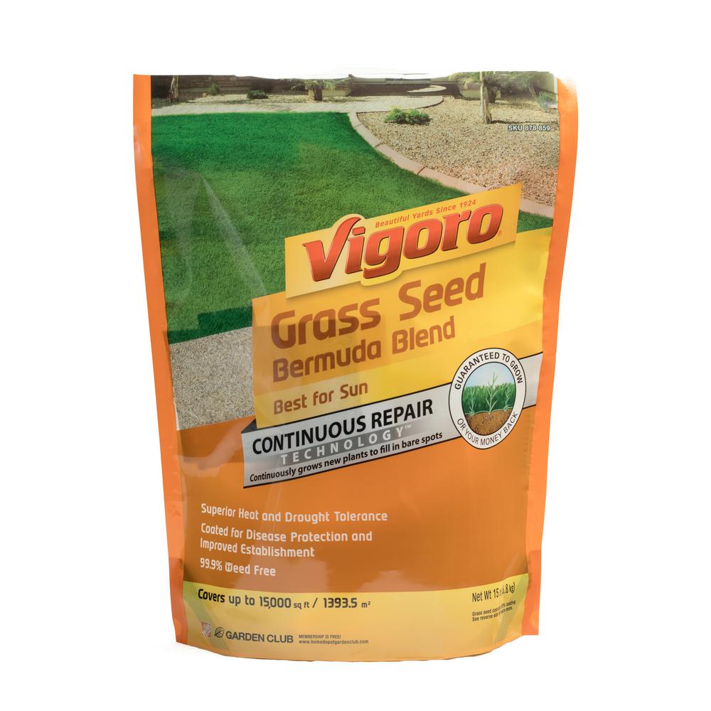 Vigoro 15 lb. Grass Bermuda SeedHG50040 The Home Depot