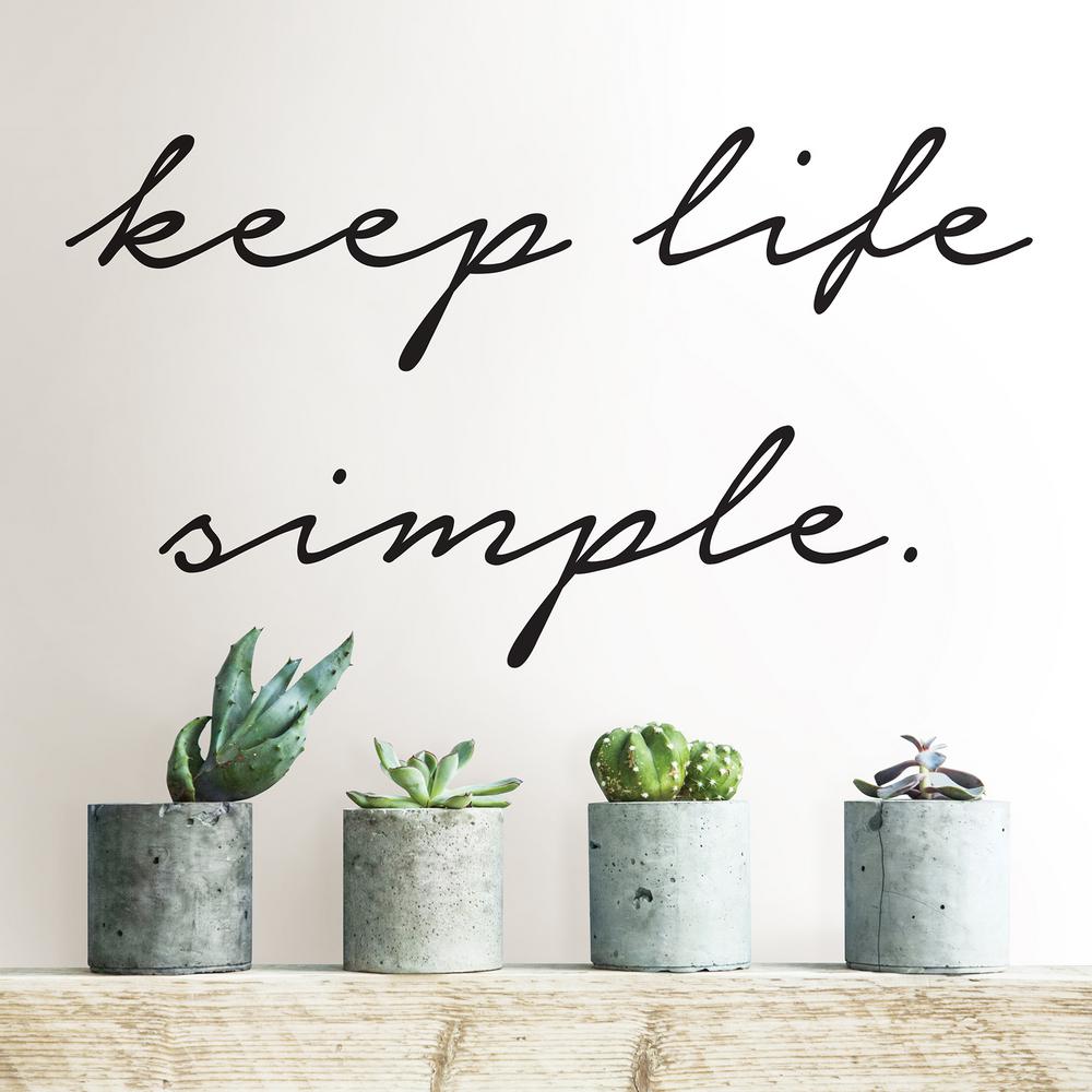 Green WallPops DWPQ2839 Sweet Home Quote Wall Decal
