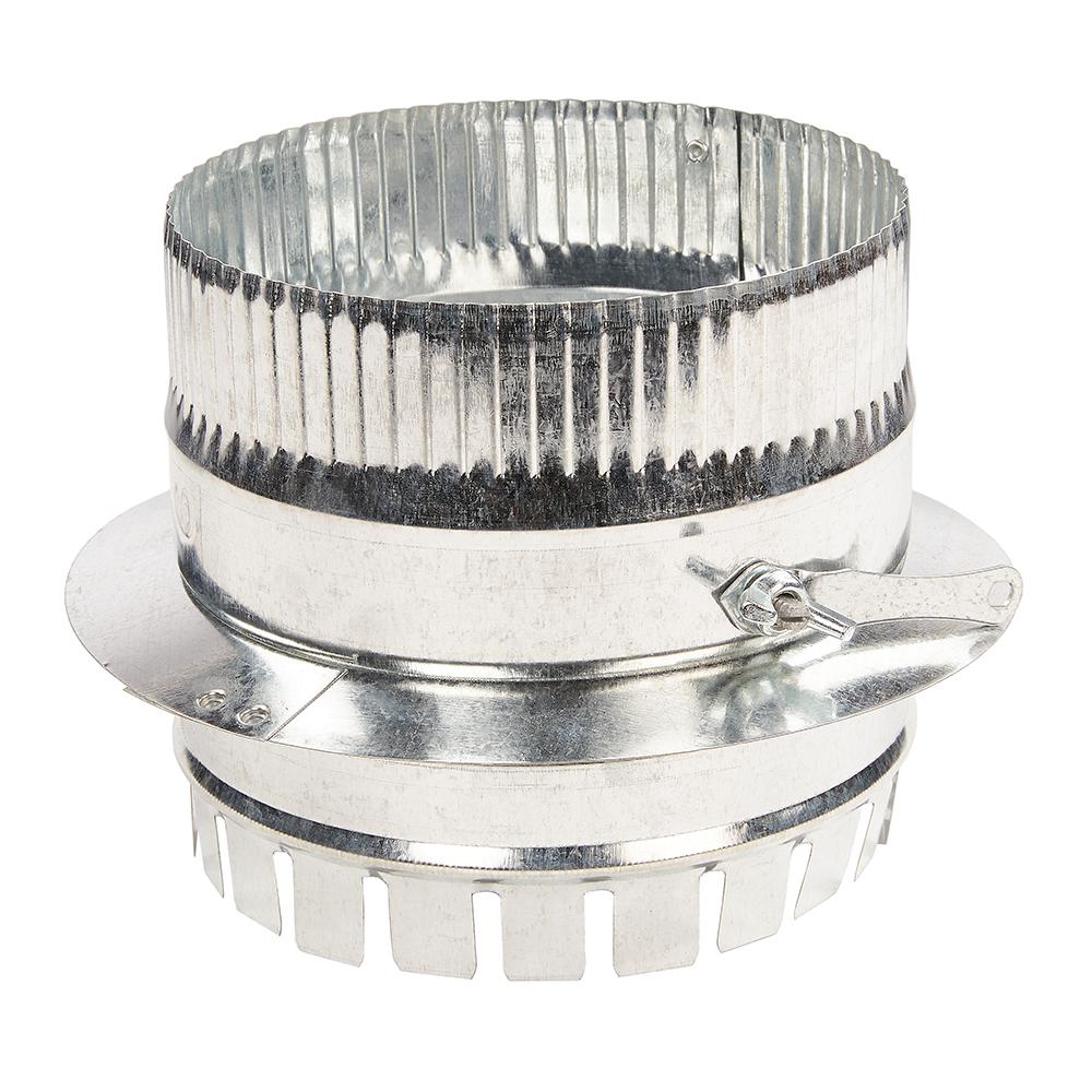 Master Flow 6 in. Starting Collar with DamperDSCFD6 The Home Depot