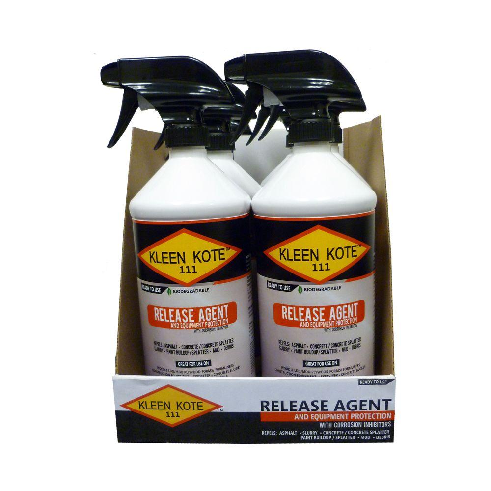 Kleen Kote 32 oz. Water Based Industrial Concrete Release and Anti