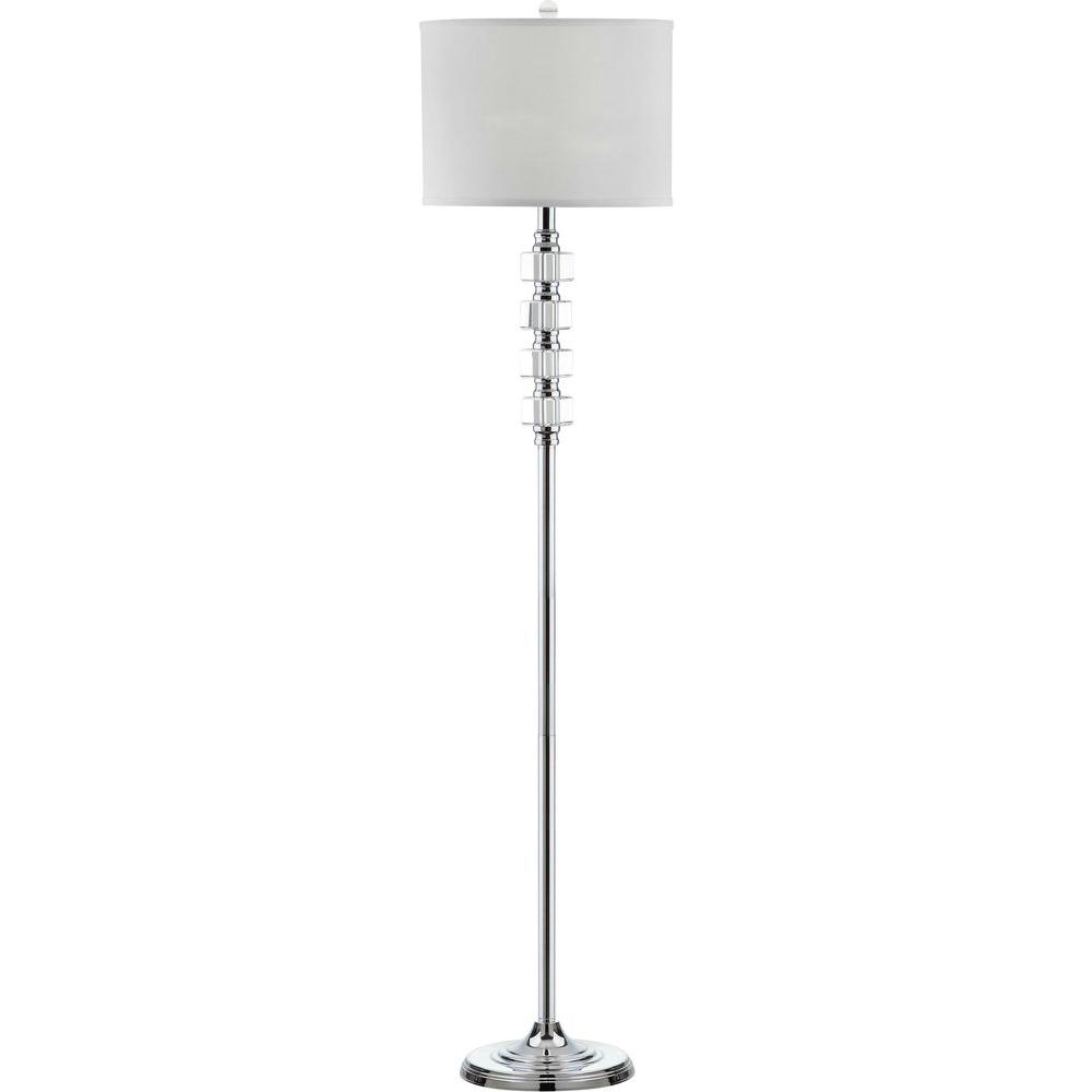 Safavieh Lombard 60 25 In Clear Street Floor Lamp Lit4178a The