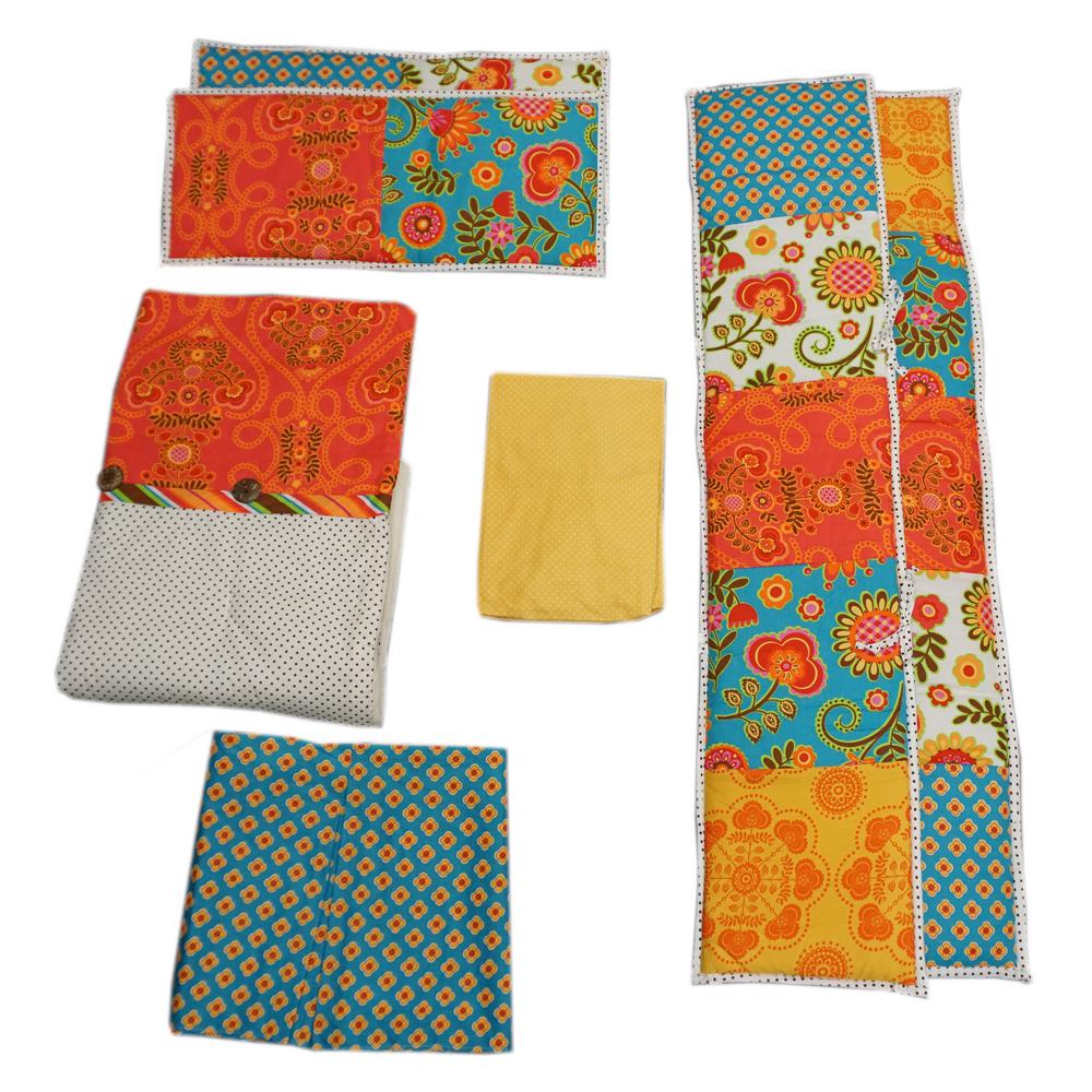 Cotton Tale Designs Gypsy 8 Piece Multi Color Fl Crib Bedding Set Gp8s The Home Depot - Gypsy Crib Bedding Cotton Tale Designs Gypsy 8 Piece Multi Color Fl Crib Bedding Set Gp8s The Home Depot - Gypsy Crib Bedding