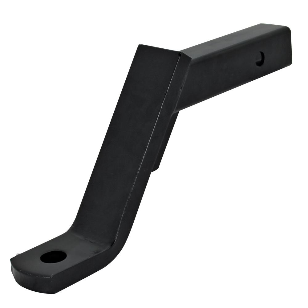 Class III-6 Drop, 4 Rise-5000 lbs. Gloss Black Powder-Coat Finish Quick Products QP-HS2807 Trailer Ball Mount