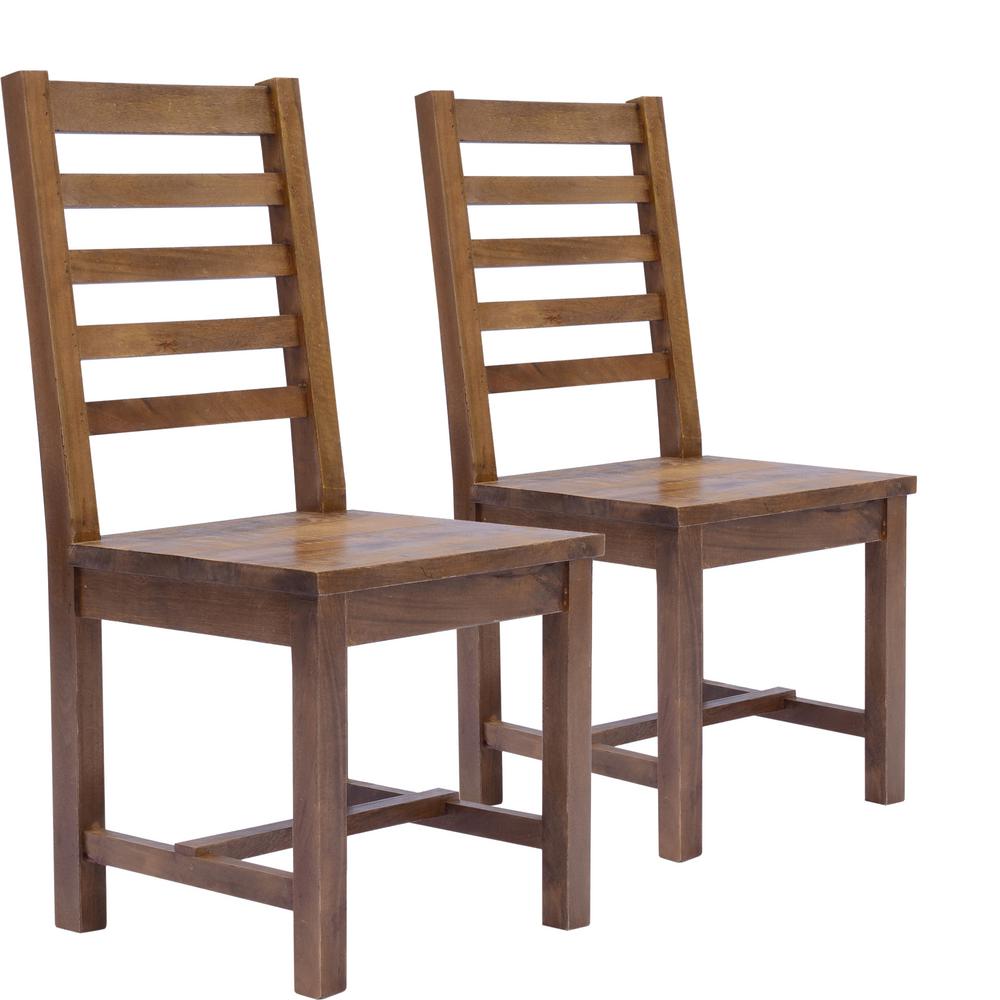 Y Decor Solid Natural Wood Chair DC38 The Home Depot