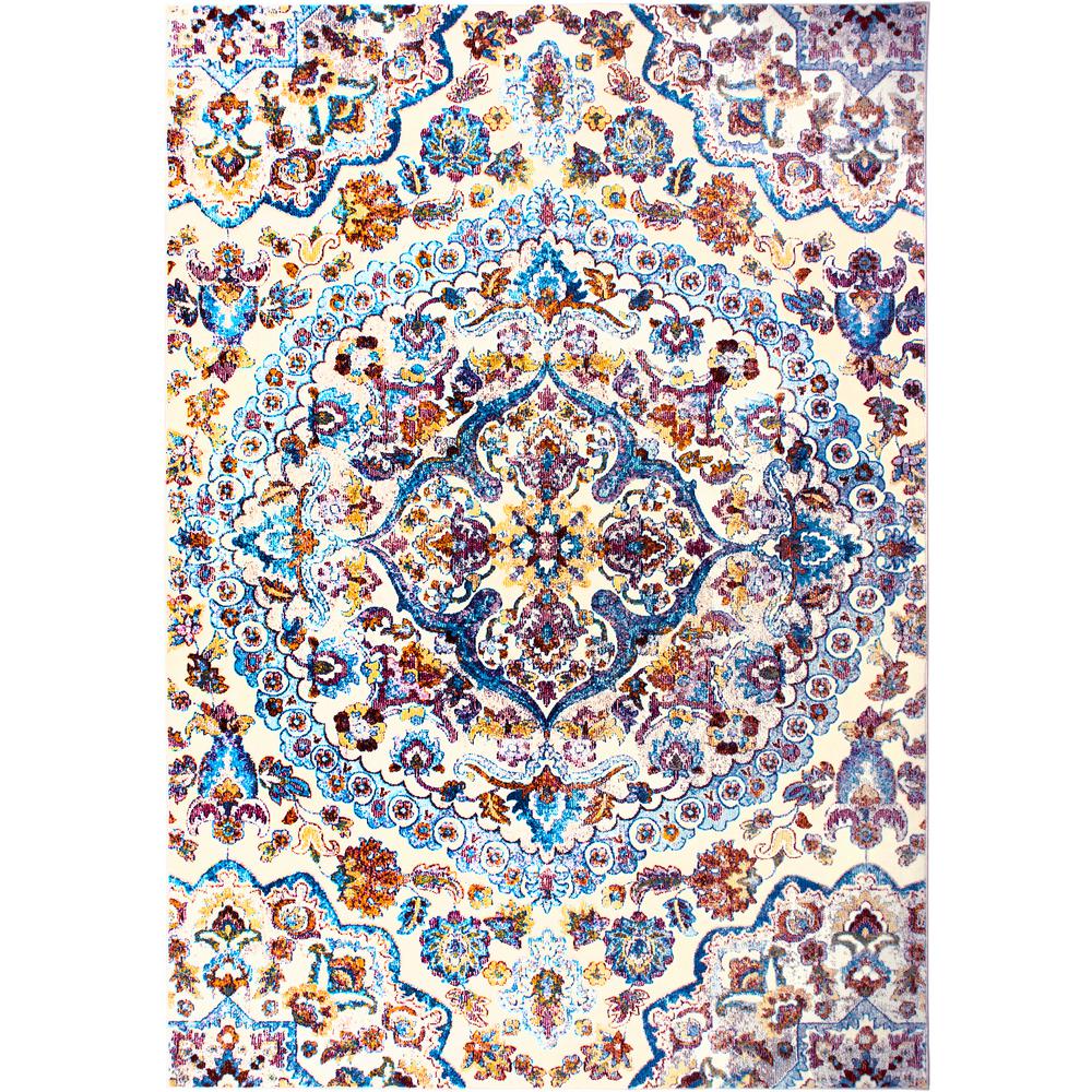 Home Decorators Collection Zadora Multi 9 ft. 6 in. x 12 ft. 2 in. Area