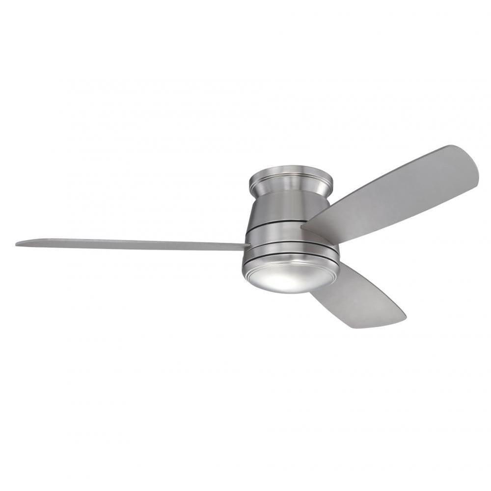 Illumine Thuban 52 In Satin Nickel Indoor Ceiling Fan