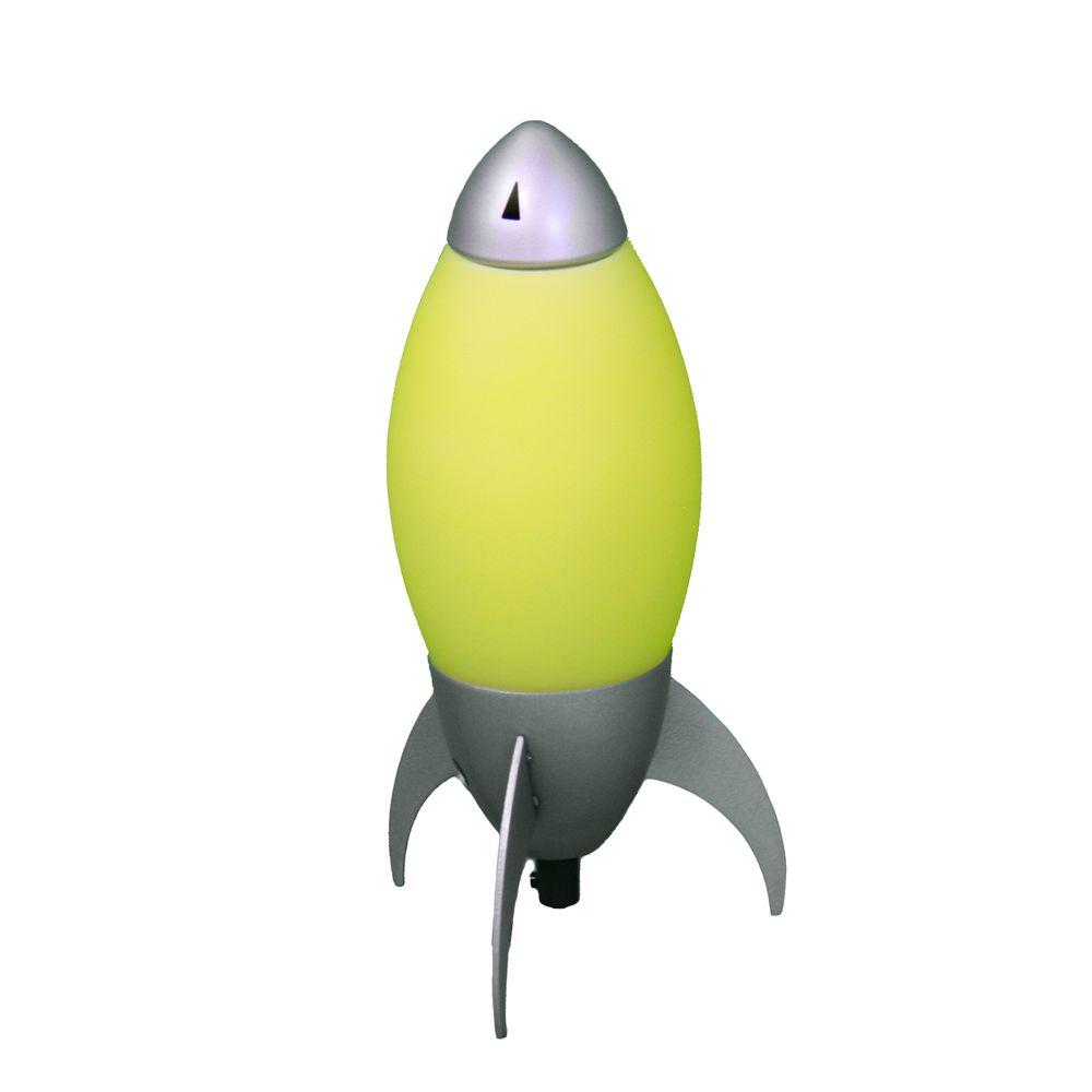 Rocket Table Lamp Silver Design Ideas Ore International 10 5 In H Kid S Yellow Rocket Table Lamp Kt 162