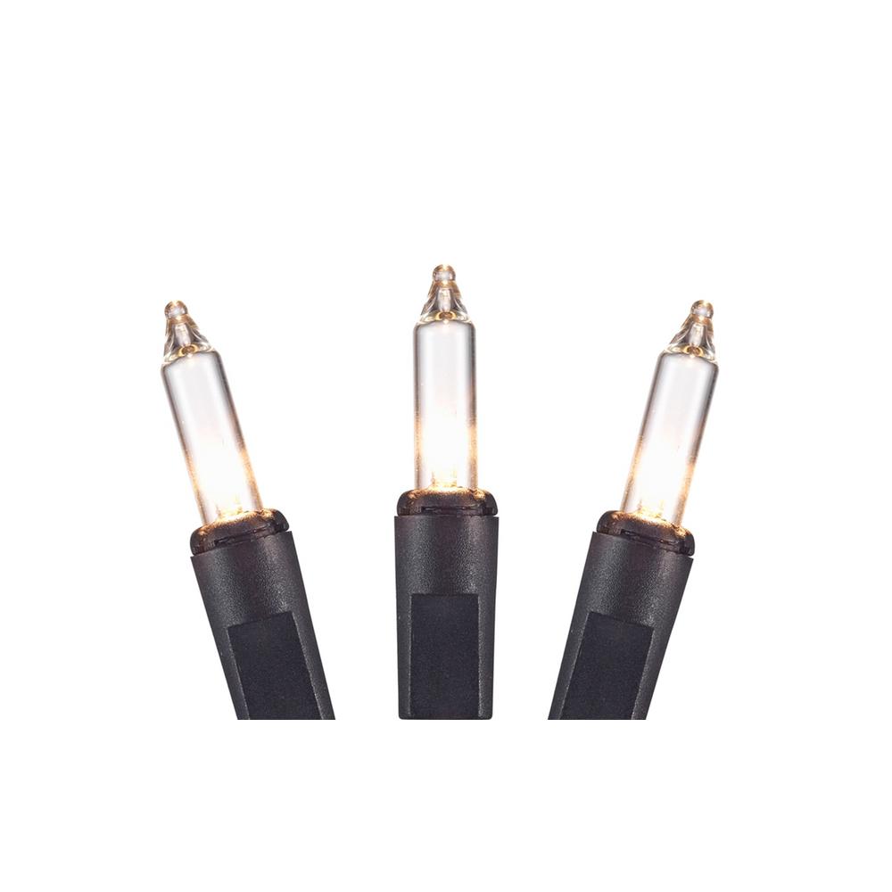 Home Accents Holiday 22 Ft Mini Light String Set On Black Wire Mini Light String Set On Black Wire