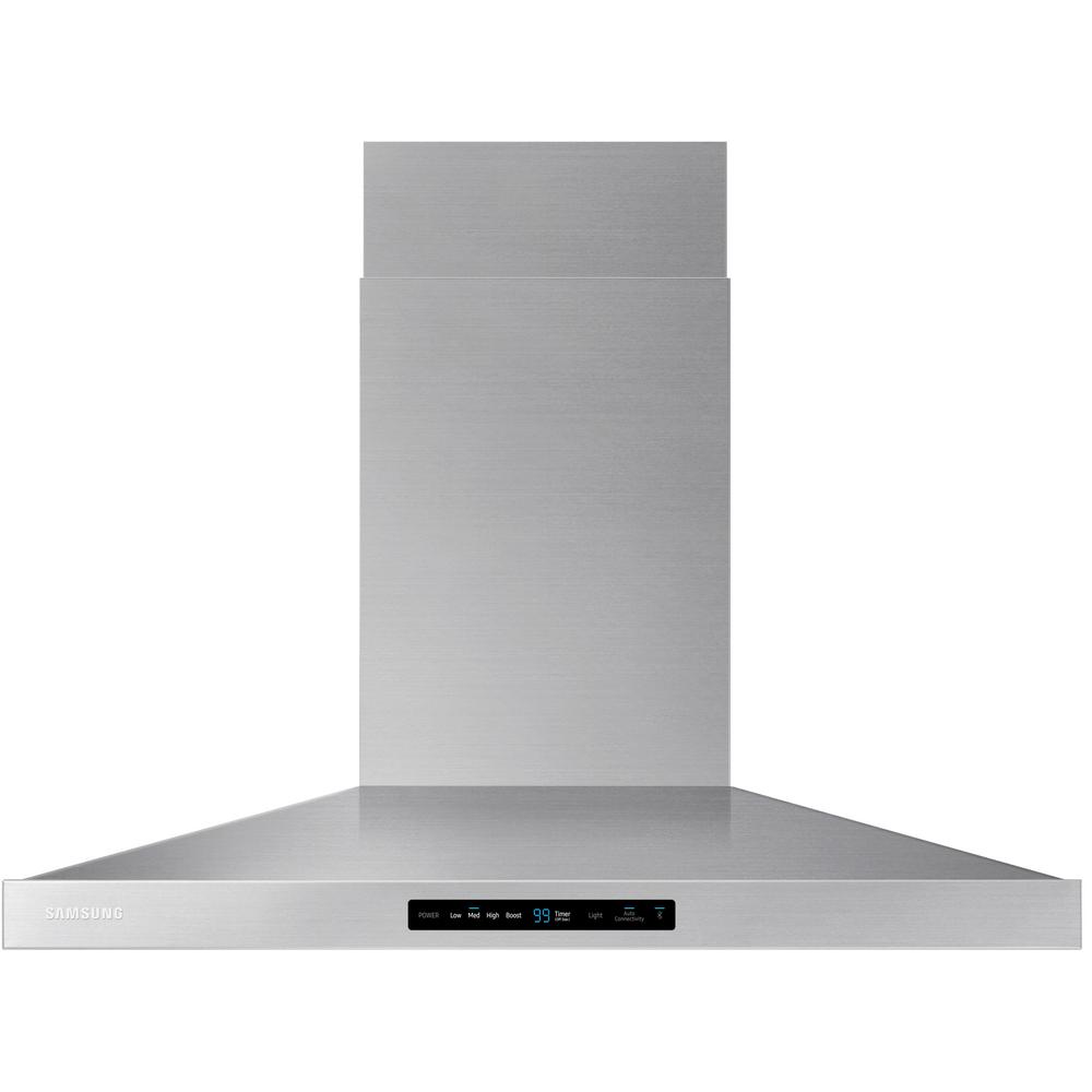 Samsung 36 In Wall Mount Range Hood Touch Controls Bluetooth Samsung 36 In Wall Mount Range Hood