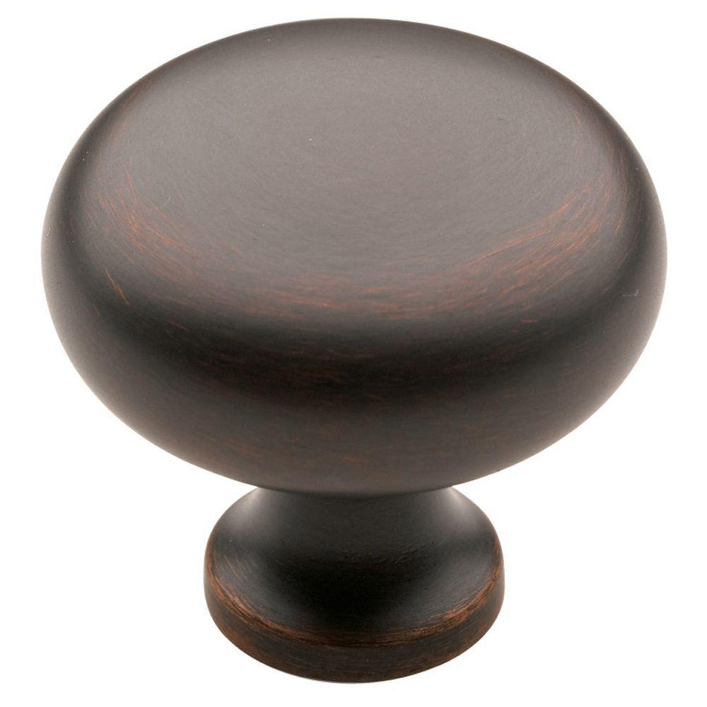 Baldwin Dominion 1-1/4 in. Satin Chrome Round Cabinet Knob ...